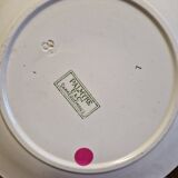 Old flat plate Sarreguemines