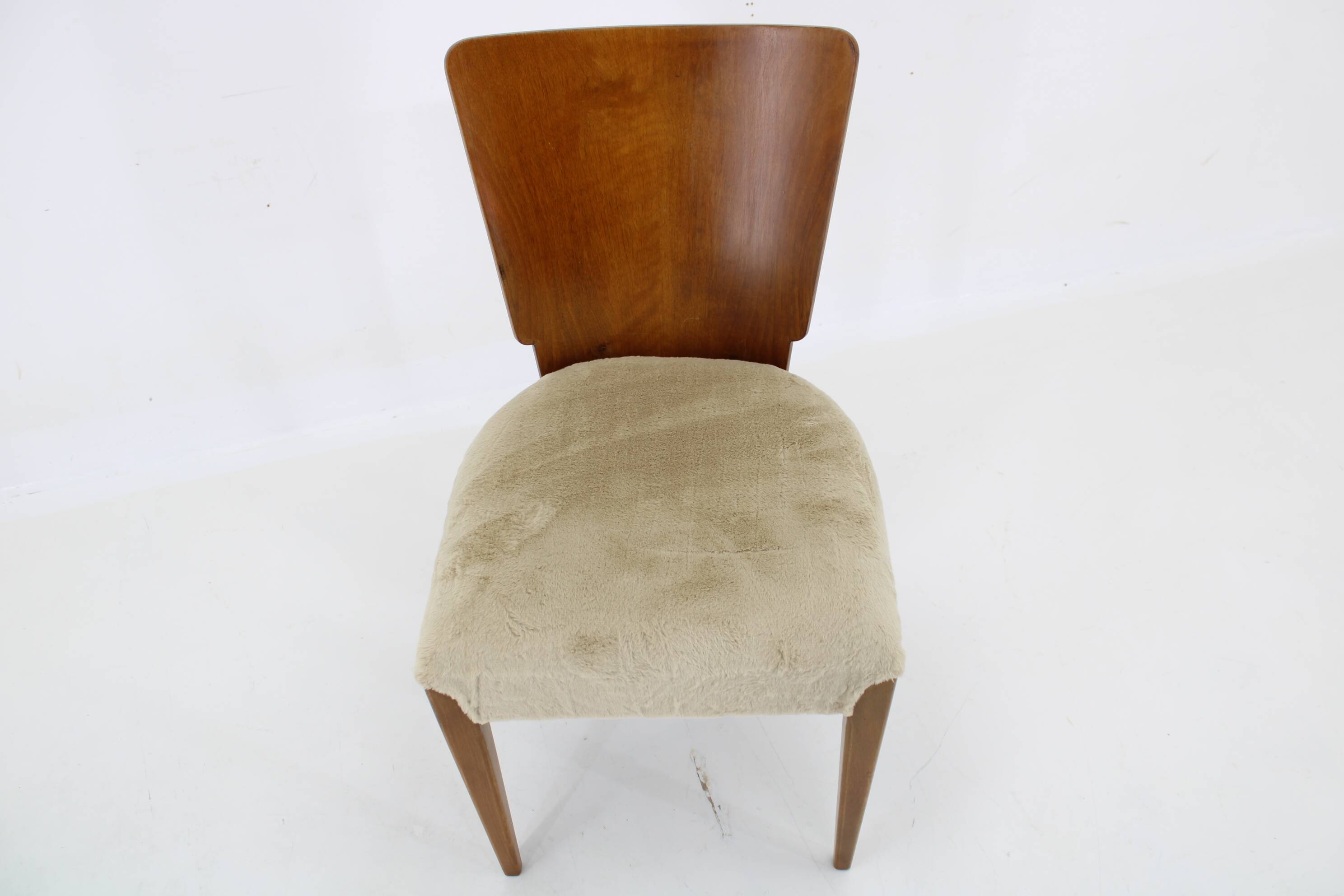 Chaises de Salle à Manger Jindrich Halabala H-214 des années 1950 pour UP Závody, Set de 4