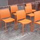Chaises de jardin empilables (Lot de 11 chaises)