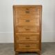 Vintage oak chest of drawers from the 50s