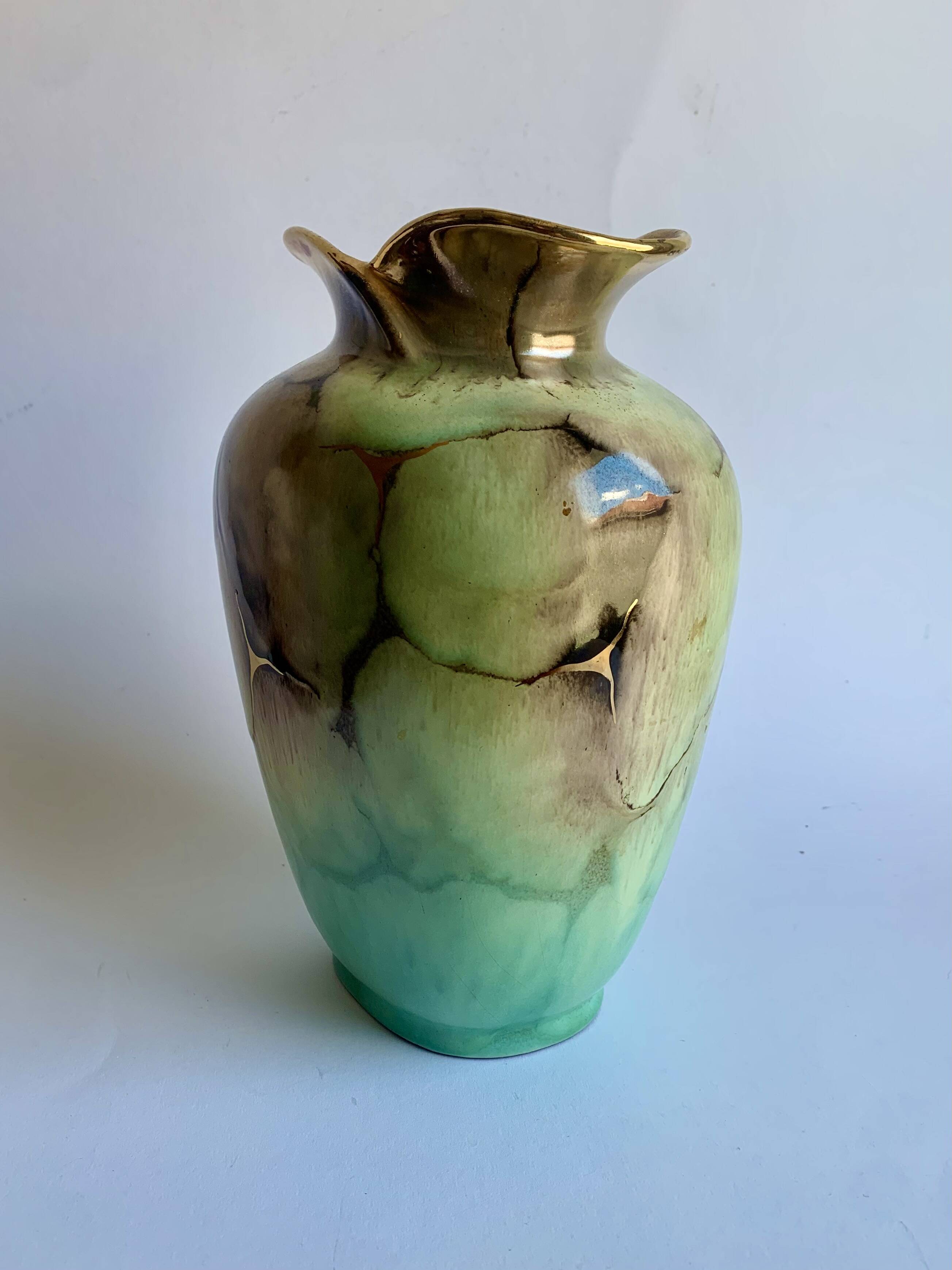 Vintage West Germany Ceramic Vase