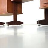 Italian teak wall unit - 1960s