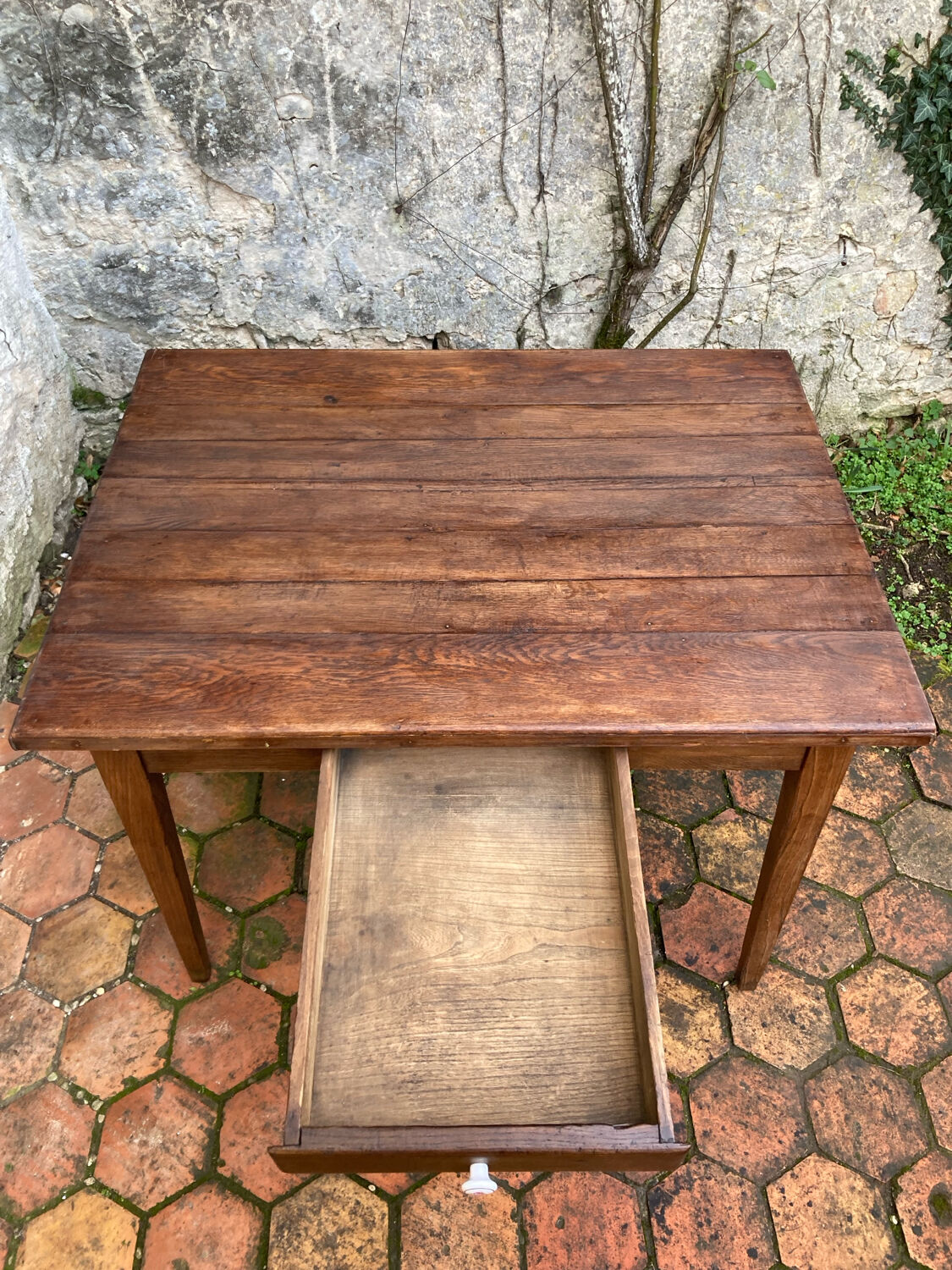 Old farmhouse table
