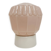 Art Deco pink Thabur ceiling lamp, 1930s