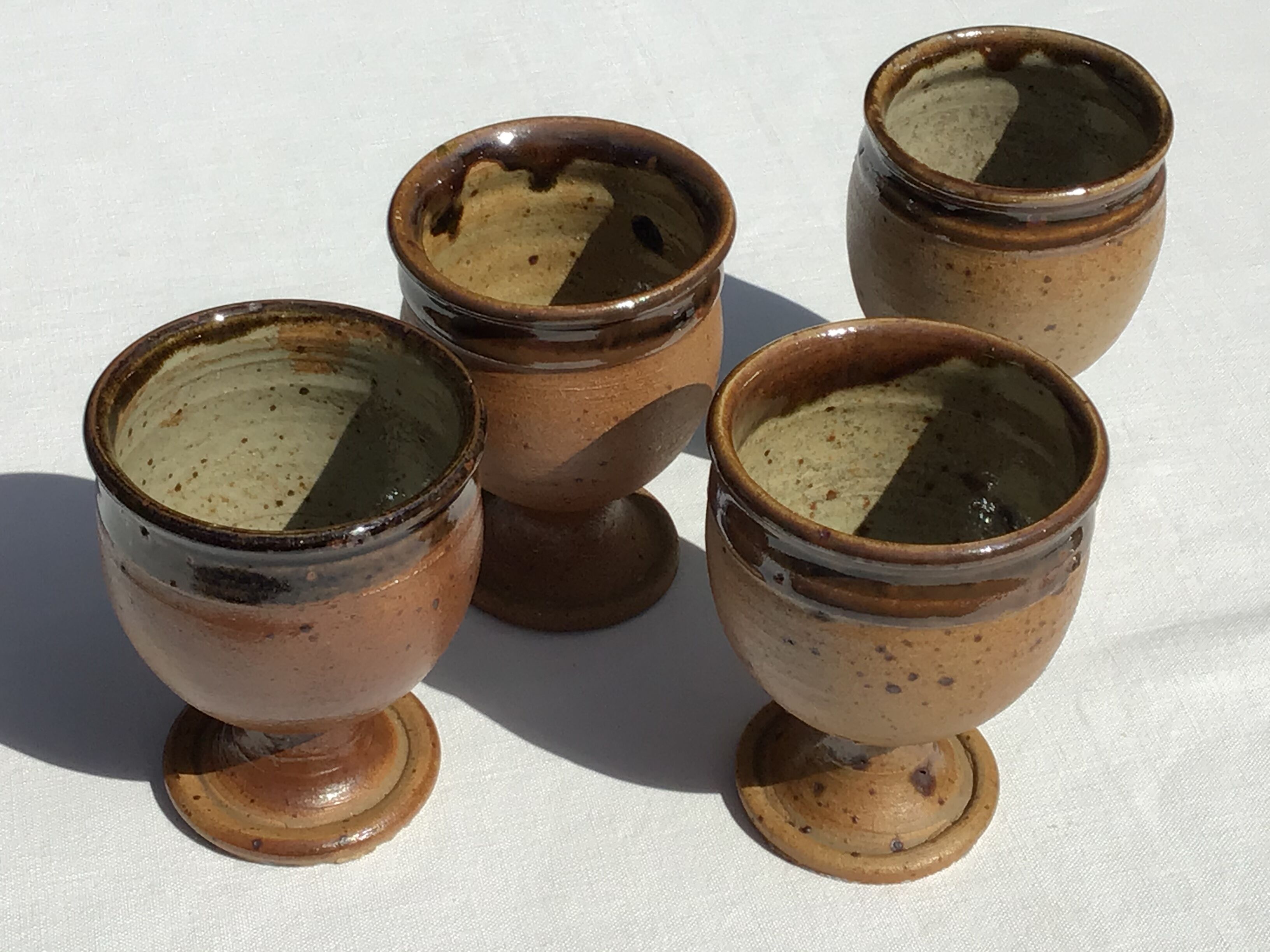 6 cups sandstone P.Digan La Borne pyrite