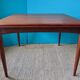 Square table in teak with extensions. Denmark 1960