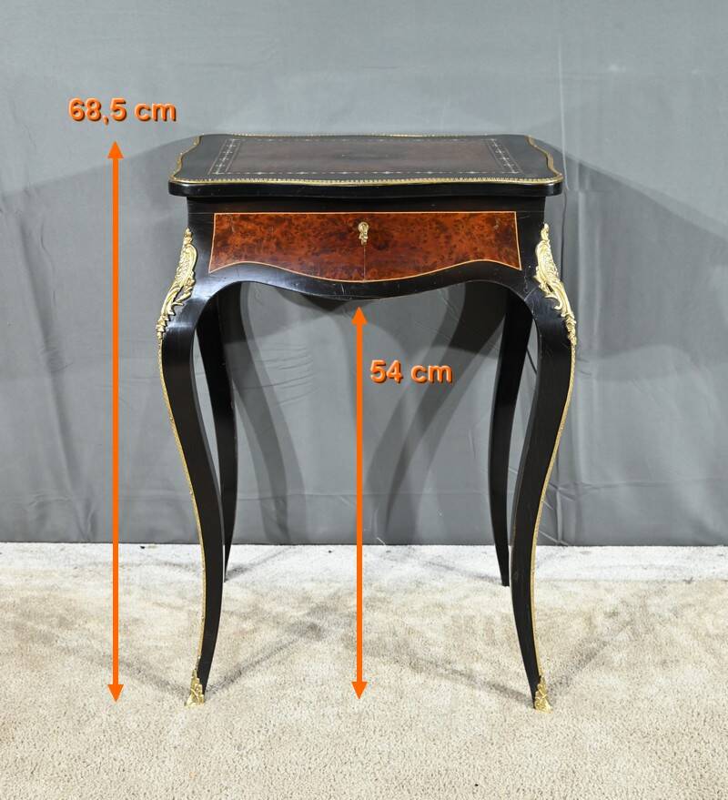 Small Middle Worker in Pear and Amboyna, Napoleon III period – Mid-19th century