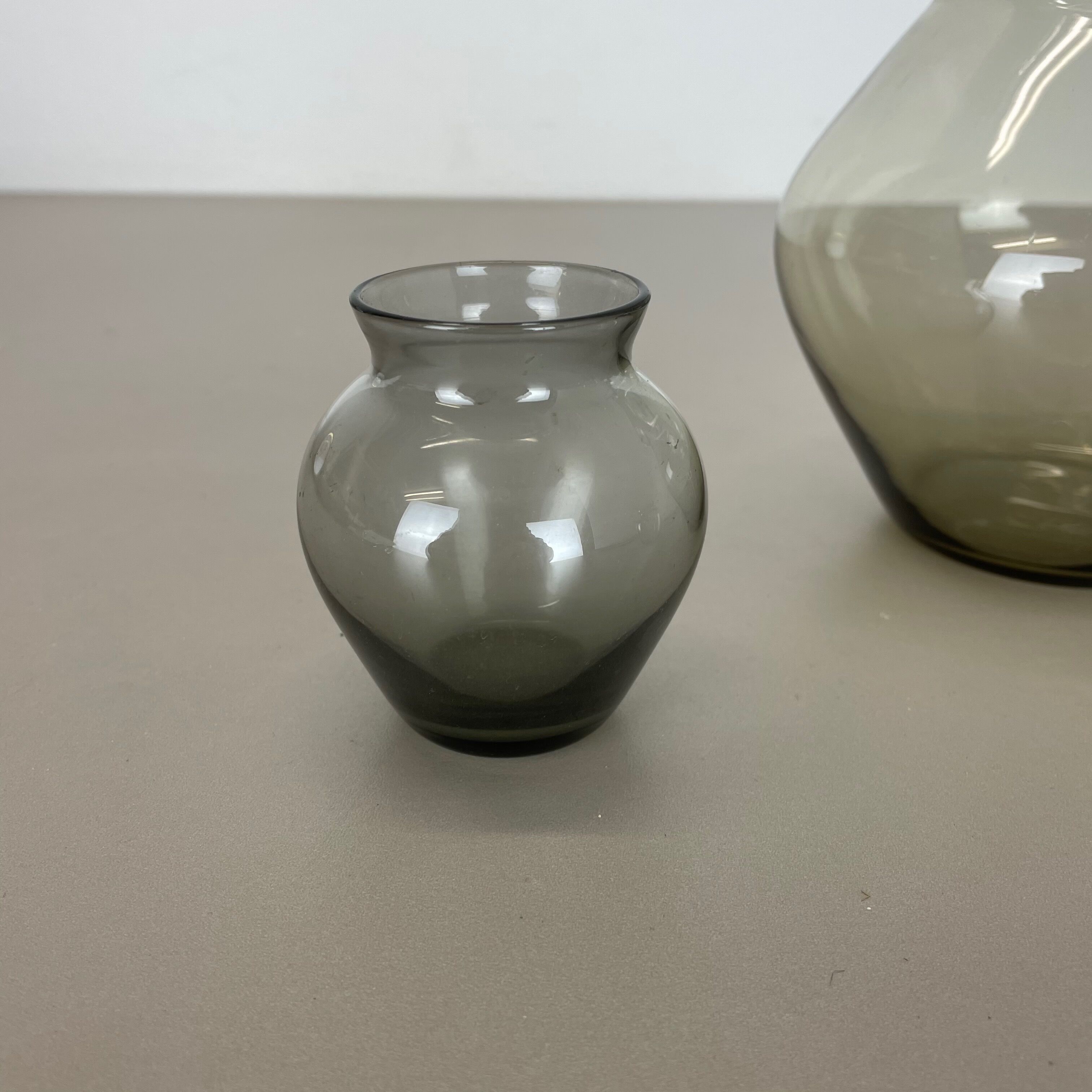 Set of Three Turmalin Vases by Wilhelm Wagenfeld for WMF, Germany 1960