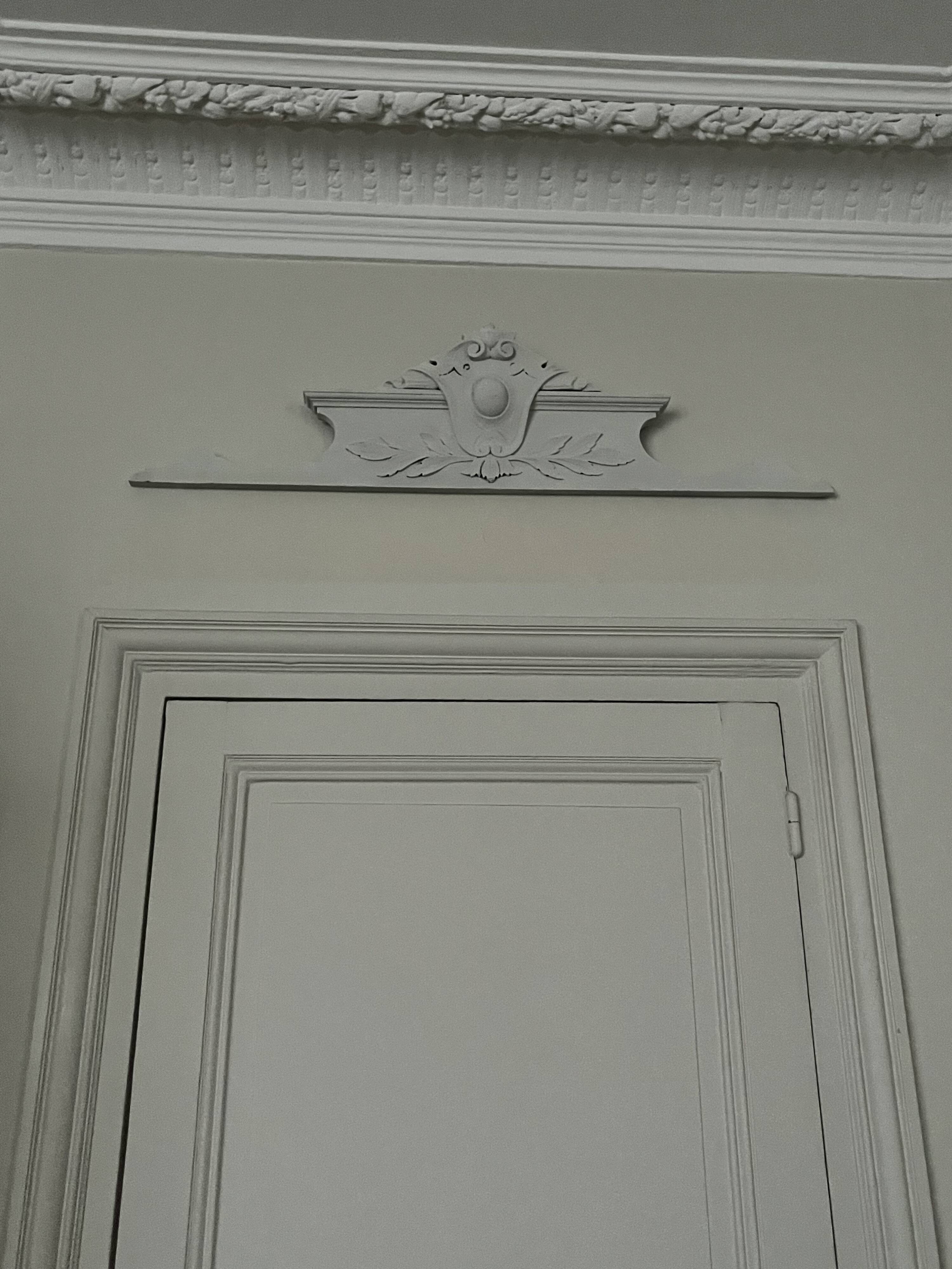 Carved wooden frieze, decoration