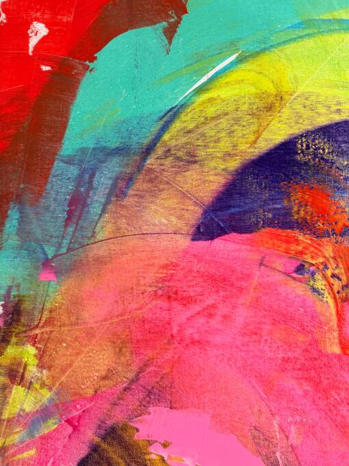 Gunnar Zyl XXL Original Painting – Abstract Street Art