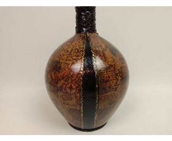 Glass bottle deco card