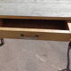 Table bistrot, pieds fonte