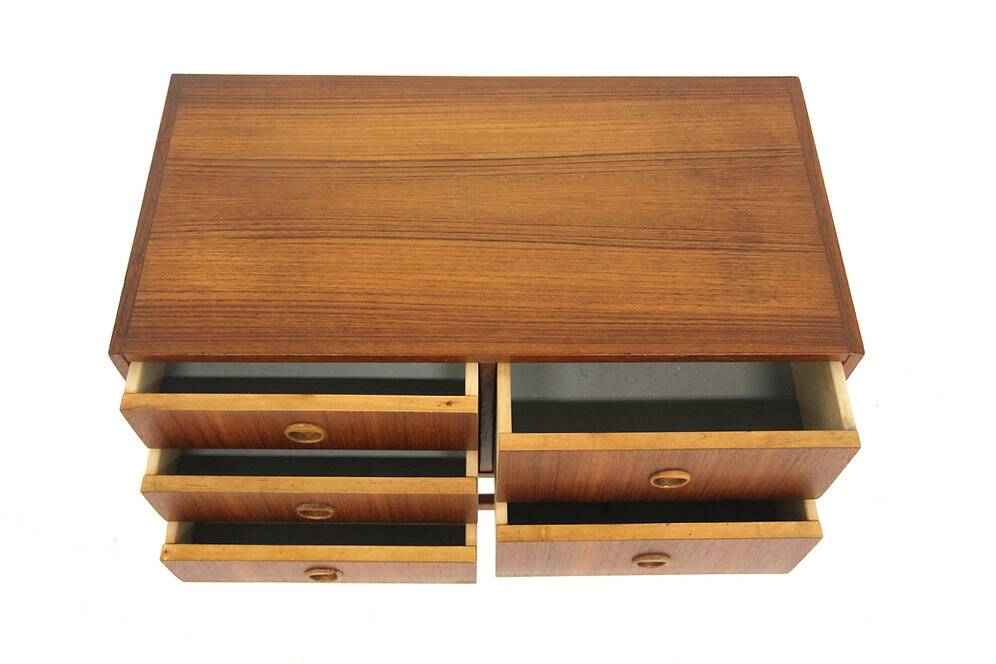 Scandinavian teak chest of drawers, Sweden, 1960