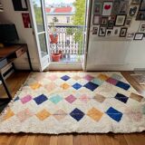 Berber handmade rug Beni Ouarain 100% wool