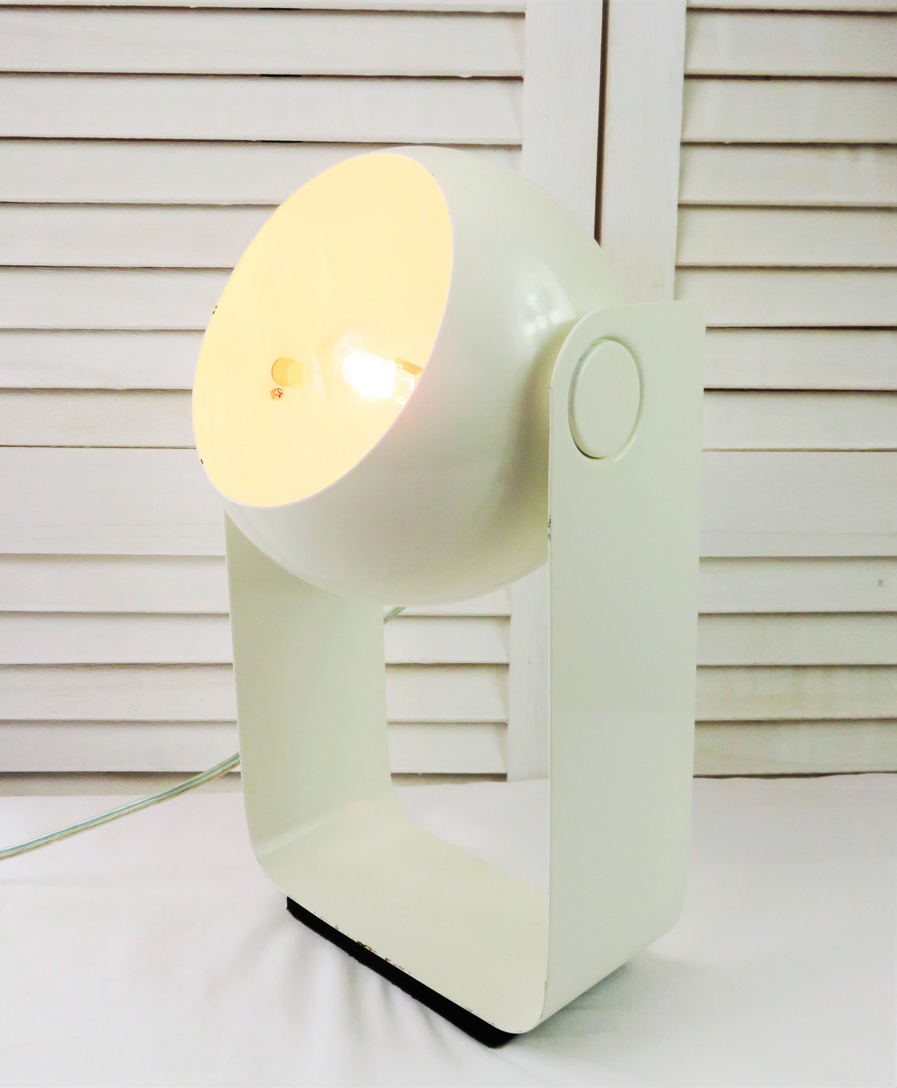 Eyeball desk lamp brand massive vintage