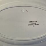 Plat ancien digoin sarreguemines