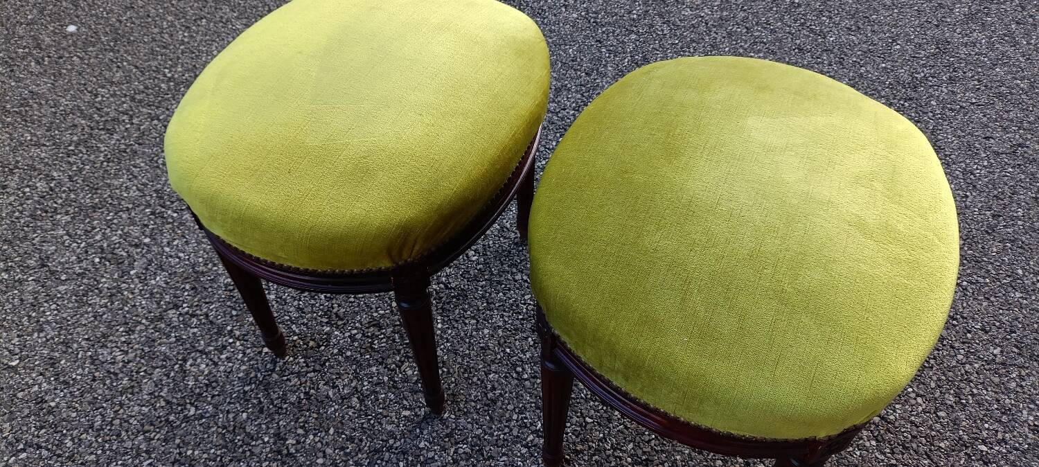 2 Louis XVI stools