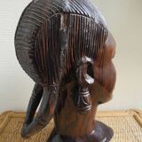 Pair of African sculptures from the 50s