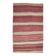1970s Vintage Turkish Oushak Handmade Wool Cotton Red Runner Rug 125x205