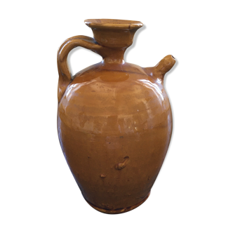 Italian ochre yellow jug