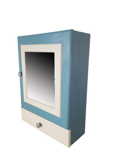 Vintage toilet cabinet