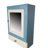 Vintage toilet cabinet