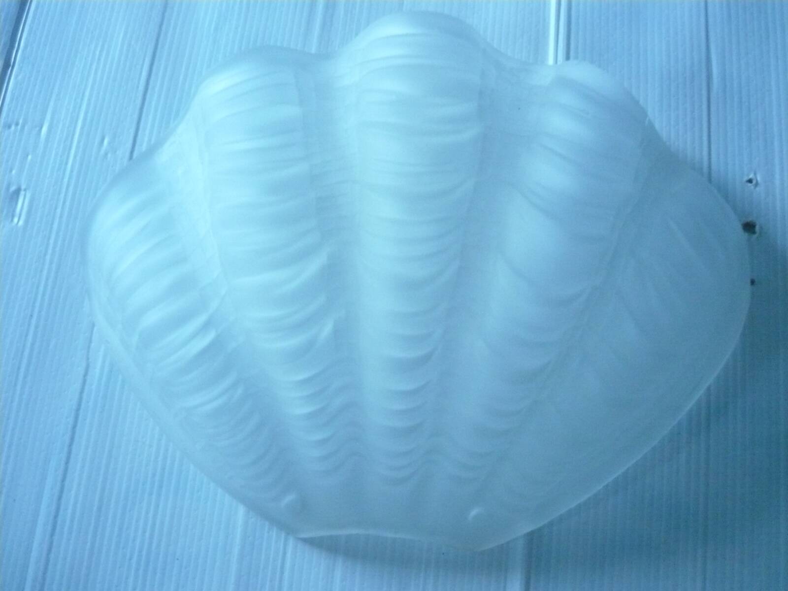 Pair of art deco style shell wall lights from the 60s/70s