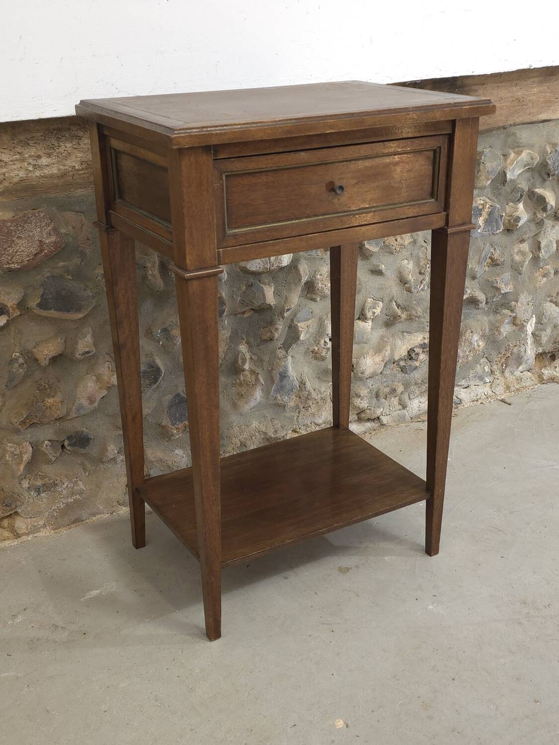 Directoire style bedside table