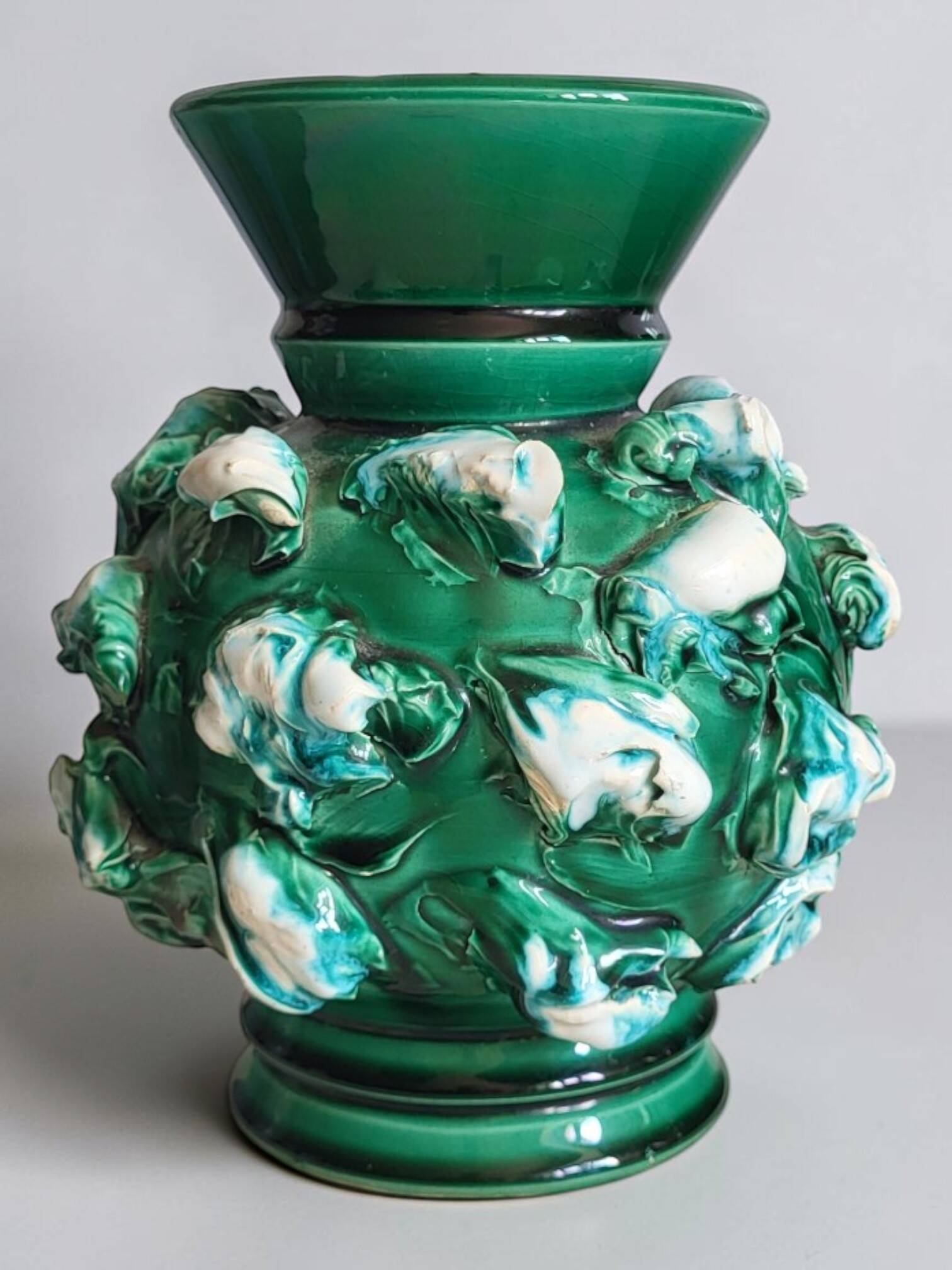 Ceramic vase Vallauris 1950s