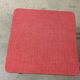 Stool in red formica 70s