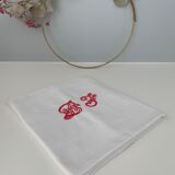 Old monogrammed cloth