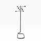 Chrome vintage coat stand / floor coat rack
