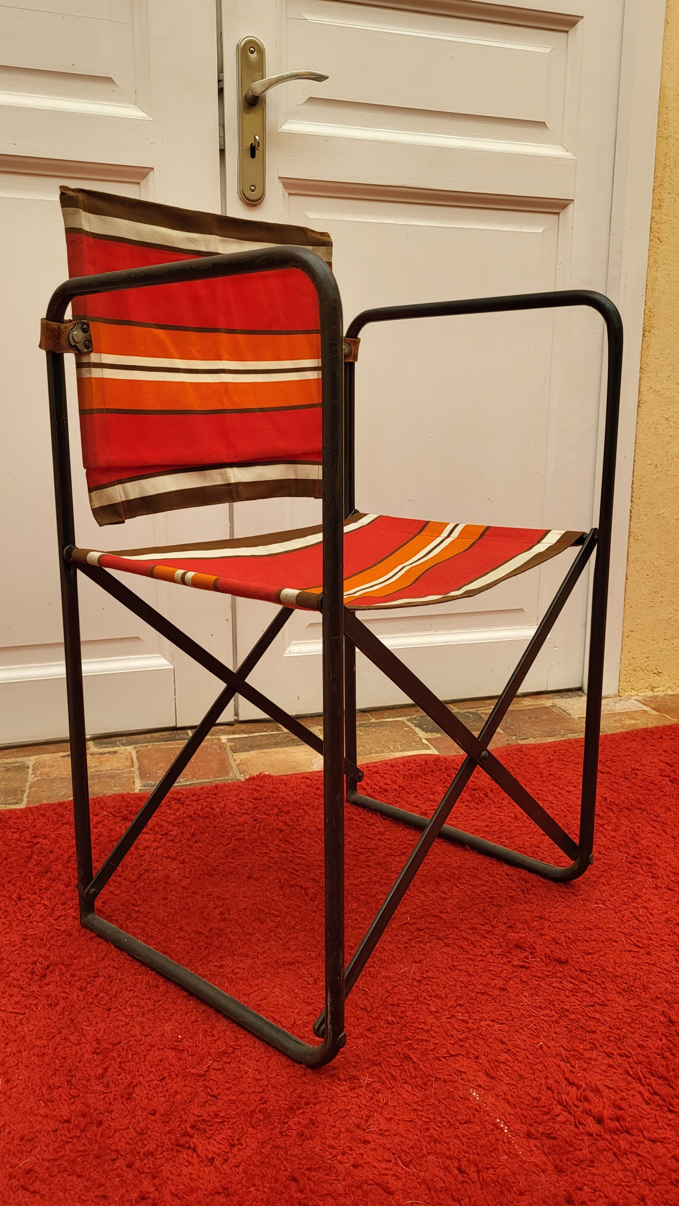 Folding armchair Jacques Hitier 50s