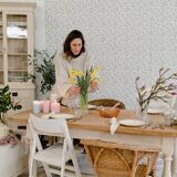 Rattan armchairs