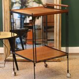 Mid-century teak serving trolley