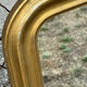 Louis-Philippe gilded mirror with mercury glass 89x65cm