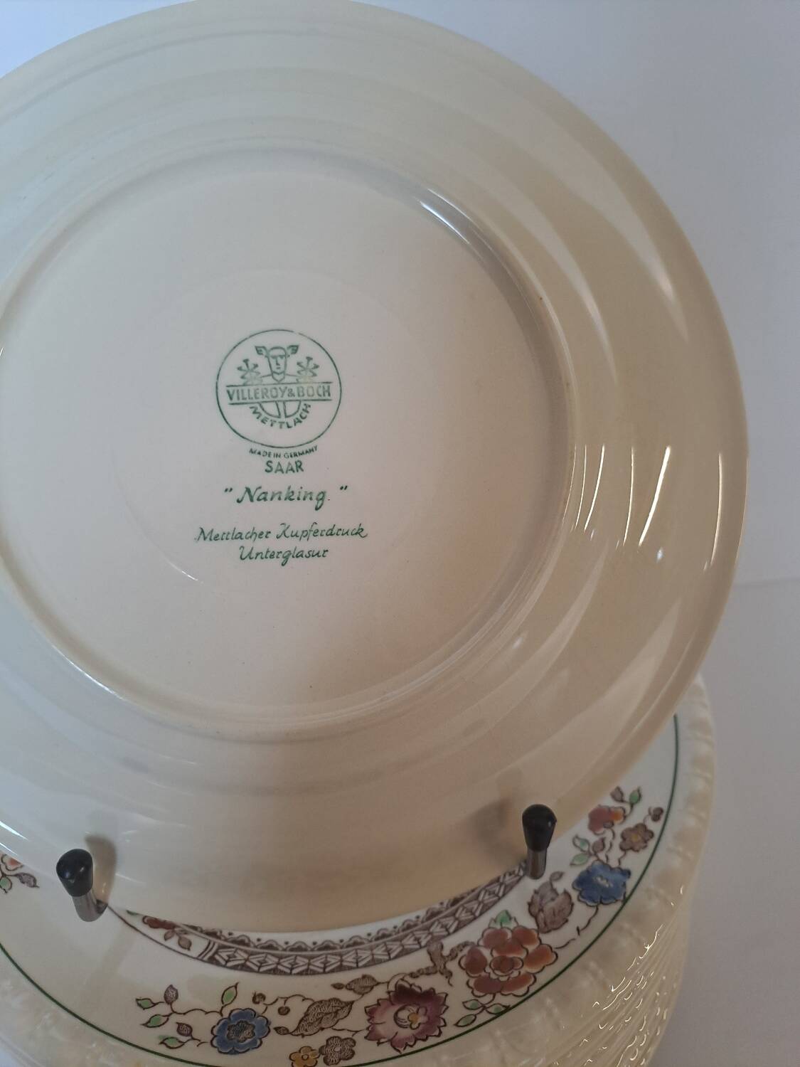 12 dessert plates Villeroy and Boch model Nanking