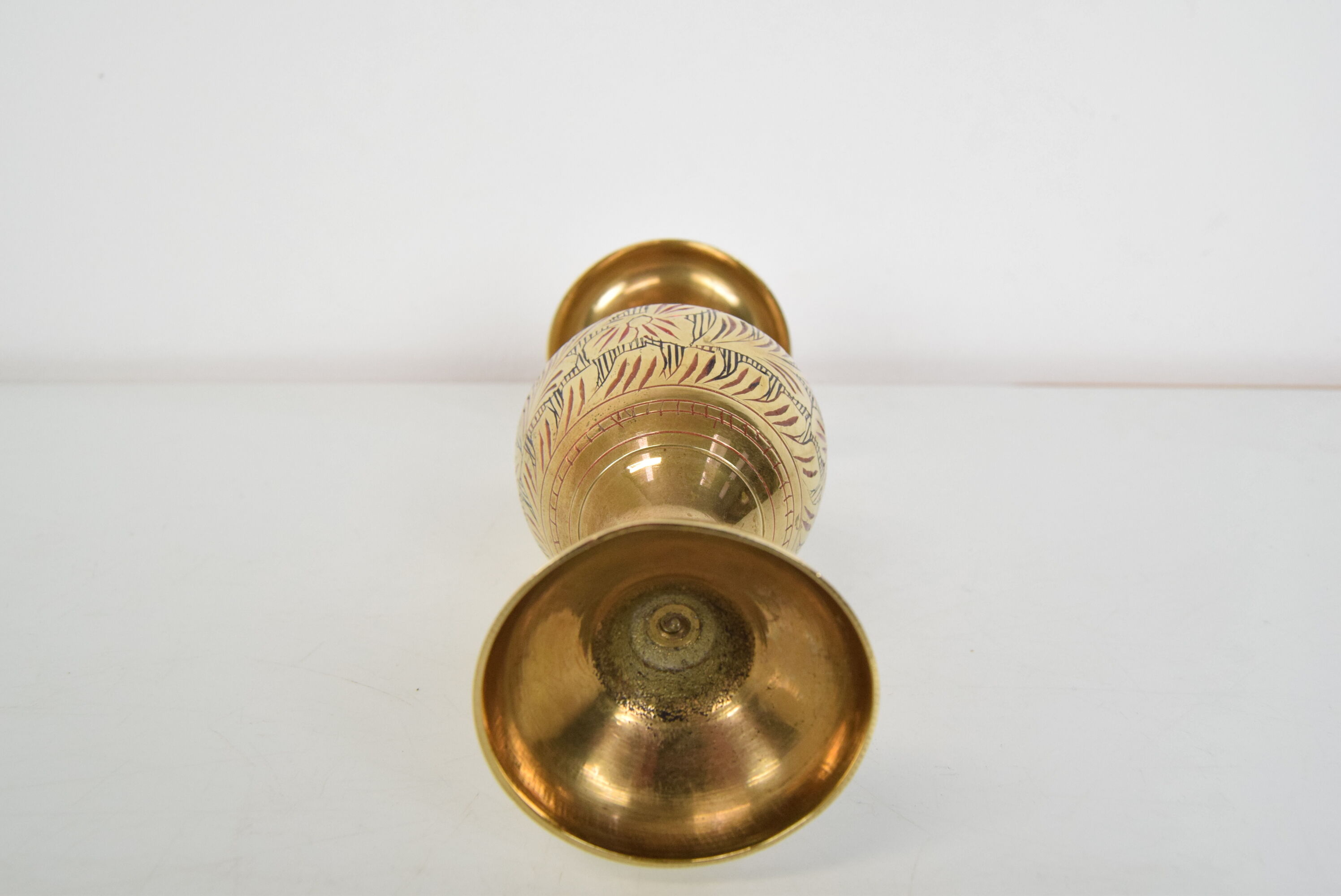 Mid-century Brass Vase,1960's.