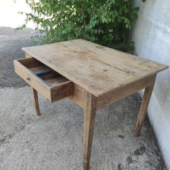 Old farmhouse table
