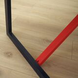 Acacia desk, Italian design, 1980s, production: Italy