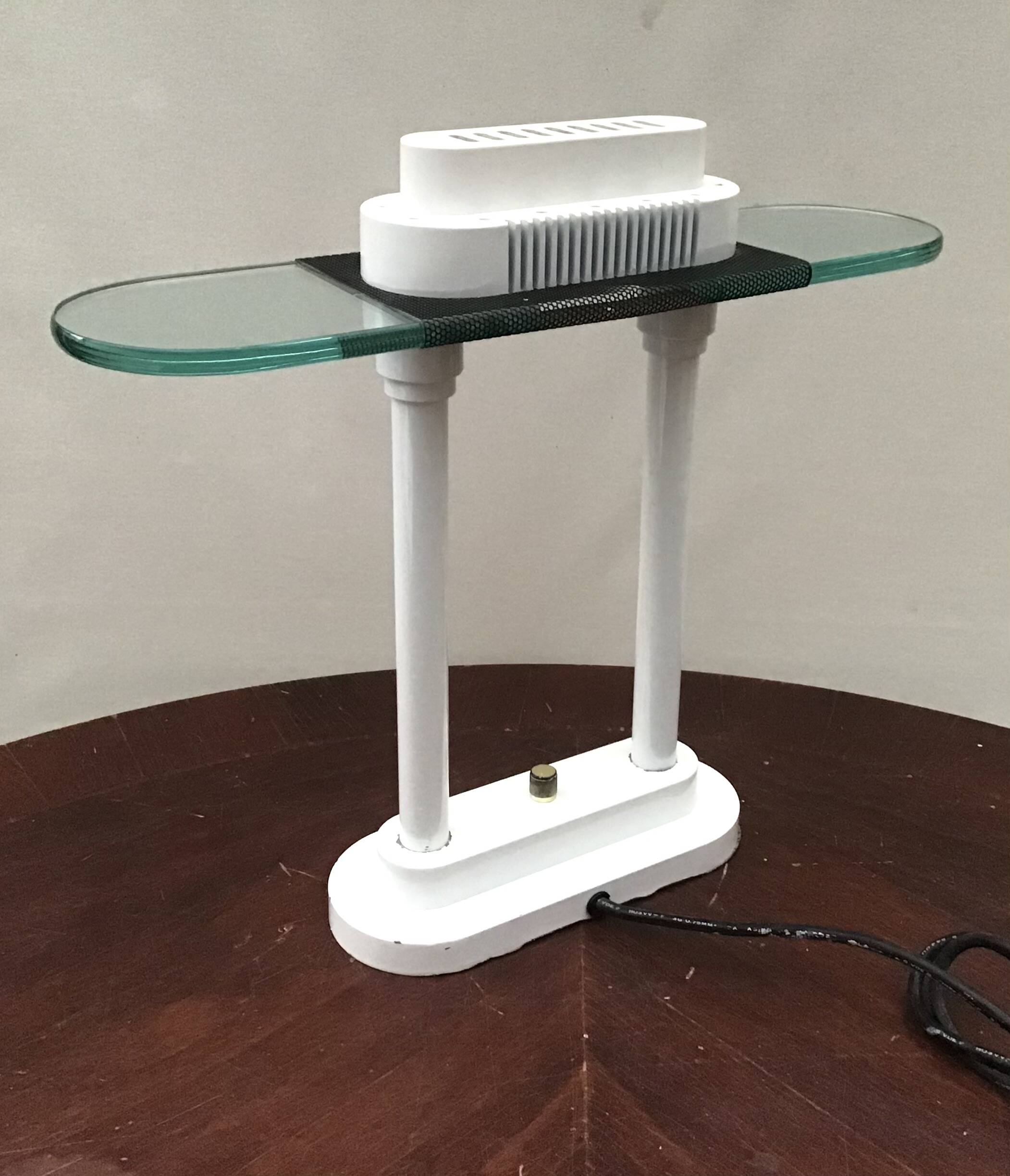 Vintage Robert Sonneman Table Lamp – Memphis Style – with Dimmer