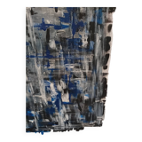 Abstract painting by decorator Erik Huet Alvarez