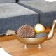 Trinket bowl bird in brass, years 60