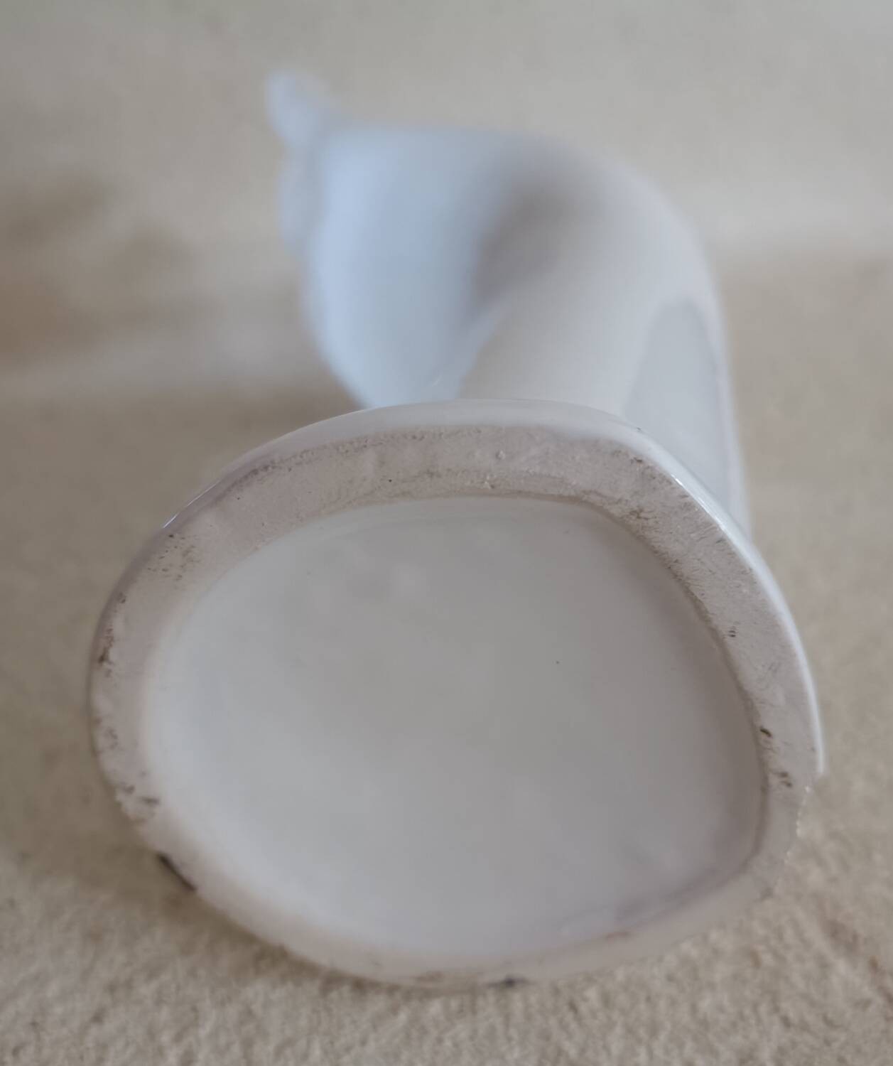 Ring holder, vintage hand-shaped vase