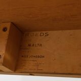 Mid-Century Round Teak Dining Table by Nils Jonsson for Hugo Troeds, Sweden