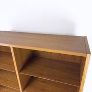 Large vintage teak bookshelf by Hundevad & Co., 1960s