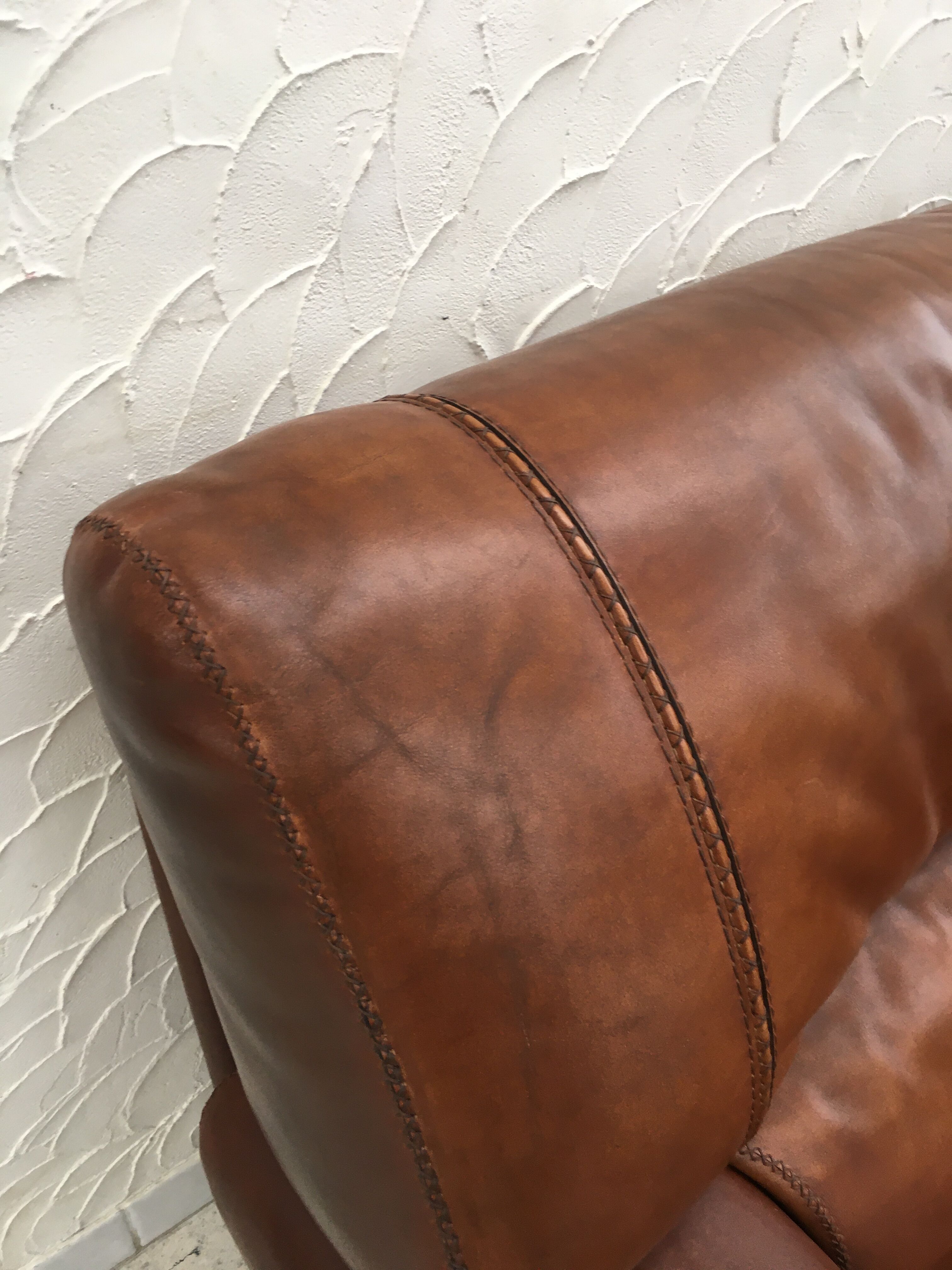 Leather armchair