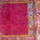 Old Turkish carpet Anatolia handmade 105x135 cm