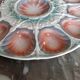 Serving dish 12 oysters in slurry from Digoin Sarreguemines
