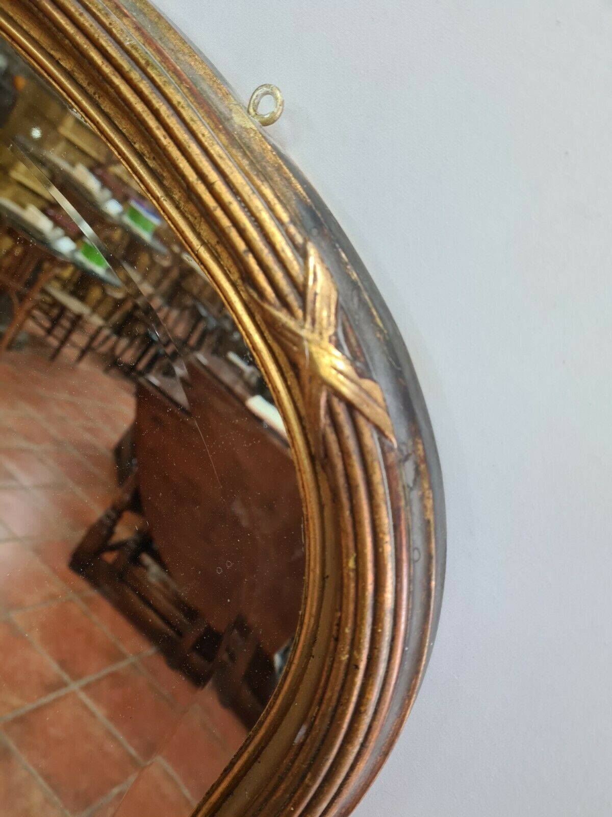 Gilded mirror Louis XVI style - 128x88cm